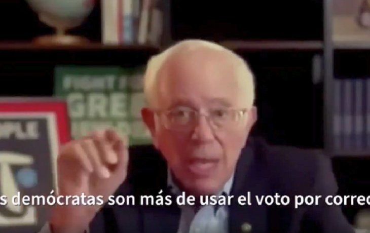 El ex candidato a presidente de EEUU por los demócratas Bernie Sanders anticipa en este video qué iba a pasar con las Elecciones 2020 y el voto por correo.