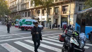 El choque fue en Microcentro, en Paraná y Rivadavia.