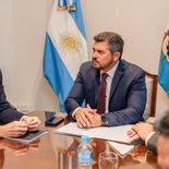 Diego Santilli se reunió con Marcelo Orrego en San Juan a mediados de enero. El jueves, tendrán nueva foto. Diego Santilli se reunió con Marcelo Orrego en San Juan a mediados de enero. El jueves, tendrán nueva foto.