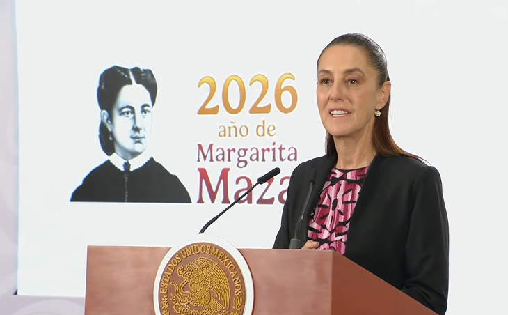 Claudia Sheinbaum en la Mañanera del Pueblo de este lunes. Claudia Sheinbaum en la Mañanera del Pueblo de este lunes.