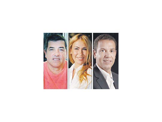 Leo Rial, Moyra Ryan, Aldo Menconi