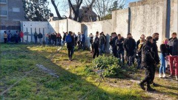 Los 46 personas fueron detenidas en la mñana del domingo.