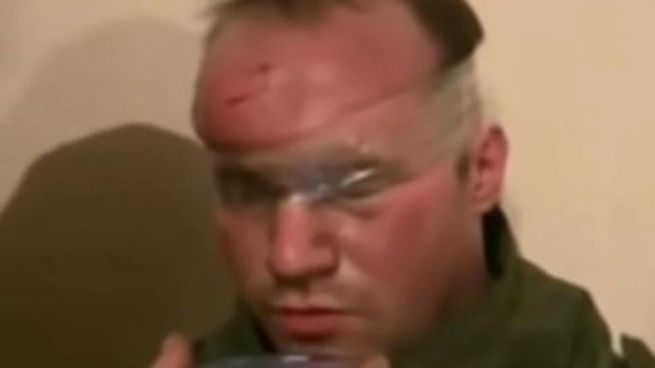 Soldado ruso capturado en Ucrania