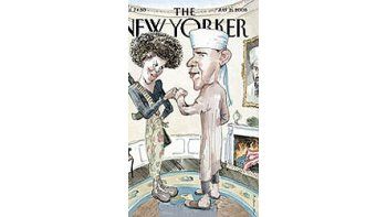Polémica tapa de New Yorker muestra a Obama vestido como musulmán