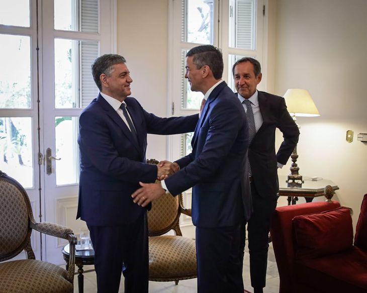 Jorge Macri tras su reunión con Santiago Peña: 