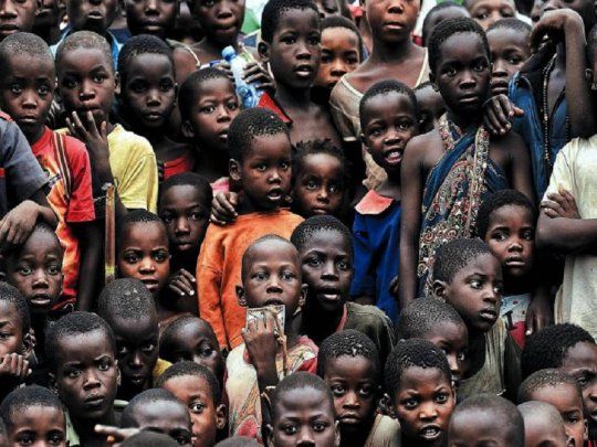 Población africana.&nbsp;