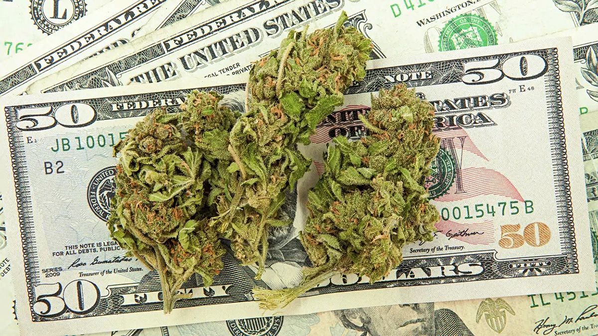 What is the status of the legal cannabis market and its dispute with drug trafficking?