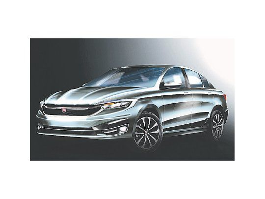 Empieza a definirse el sedán cordobés de Fiat