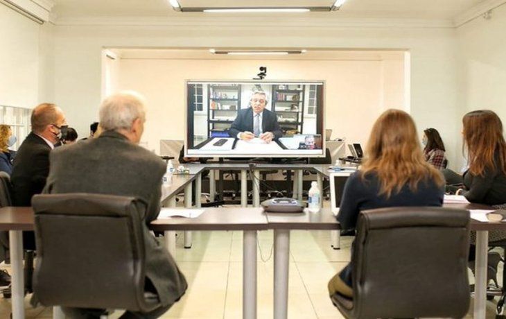 La cuarta reunión del Consejo de Seguridad Interior comenzó con un video de Alberto Fernández instando a terminar con la violencia institucional.