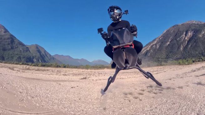 La Airbike está fabricada con materiales avanzados de fibra de carbono e impresión 3D.