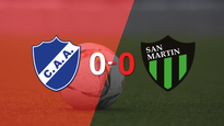 alvarado y san martin (sj) igualaron sin goles en el marcador