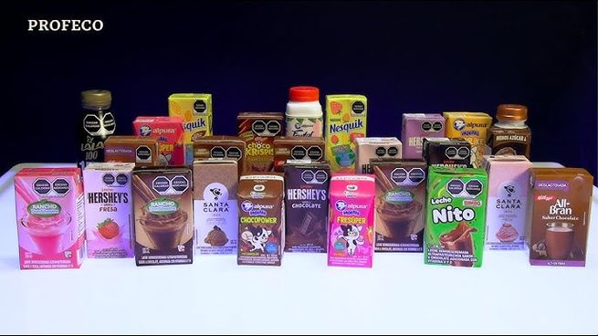 Profeco analizó leches saborizadas para niños.