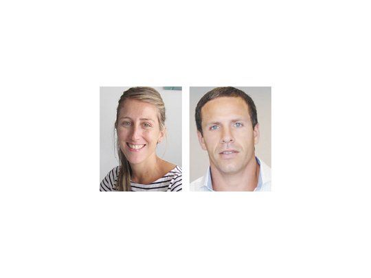 Melina Ortiz, coordinadora del departamento de sistemas de gestión de TÜV Rheinland Argentina (izq.) y Juan Manuel Borda, gerente comercial de corporaciones y gobierno del IRAM.