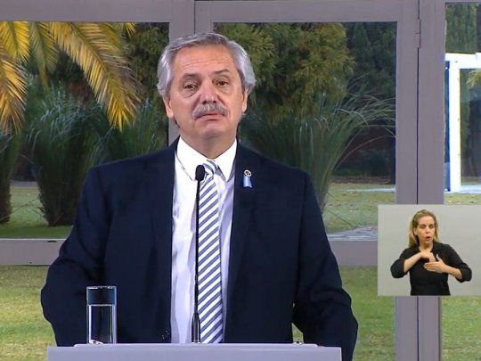 Alberto Fernández.