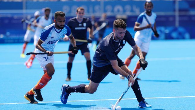 Los Leones empataron ante India en los Juegos Olímpicos 2024