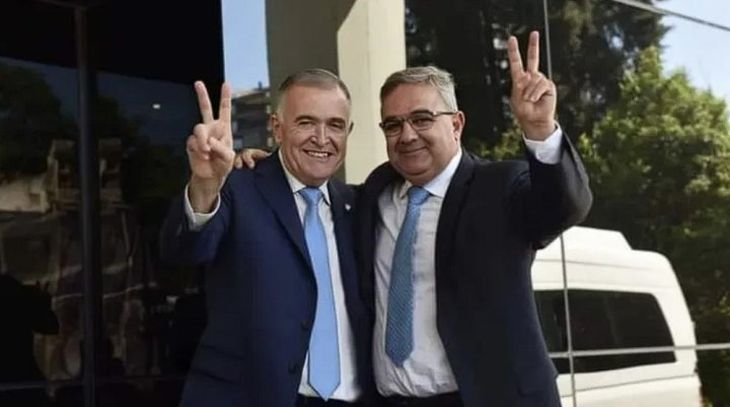 Osvaldo Jaldo y Raúl Jalil, dos de los peronistas cercanos a la Casa Rosada. Osvaldo Jaldo y Raúl Jalil, dos de los peronistas cercanos a la Casa Rosada.