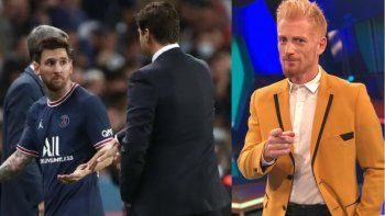 los tuits de liberman bancando a pochettino por haber sacado a messi