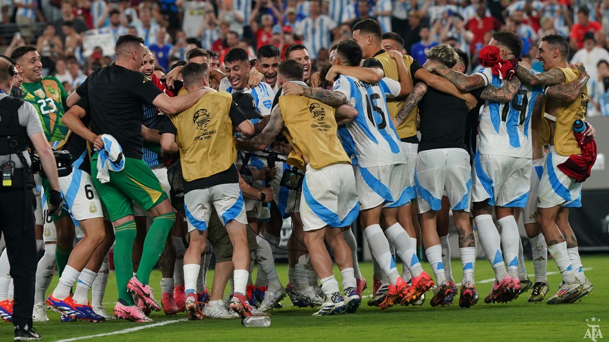 Argentine football invades the ideal team of the Copa América
