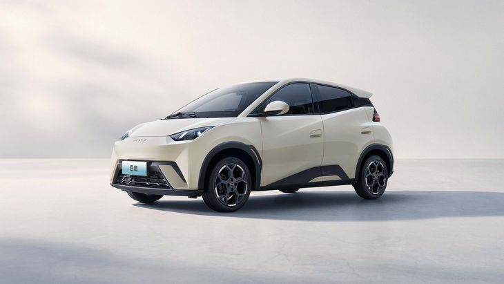 El BYD Seagull, uno de los vehículos más accesibles. 