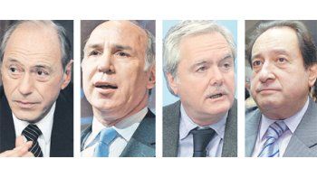 Eugenio Zaffaroni, Ricardo Lorenzetti, Federico Pinedo, León Arslanian