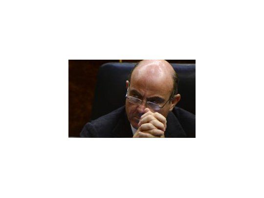 El ministro español de Economía, Luis de Guindos.