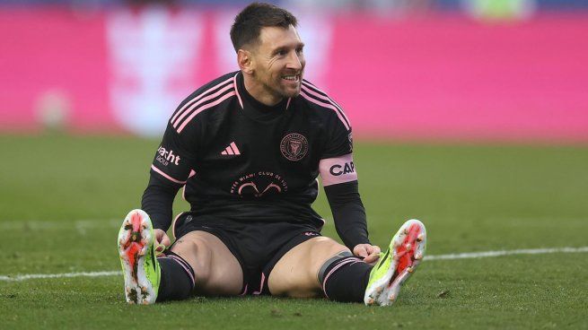 Lionel Messi estuvo cerca de convertir un golazo