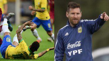 Desde la lesión de Neymar, en Brasil no creen que su Selección sea candidata a ganar la Copa América, mientras que en Argentina confían en que Messi sea la figura del certamen.