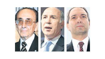Carlos Fayt, Ricardo Lorenzetti y Julio Alak