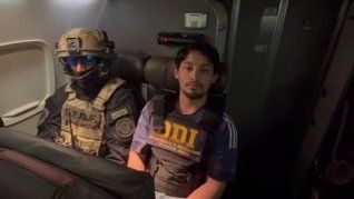 Ozorio vino escoltado por agentes de Interpol, la PFA y la Policía Bonaerense. 