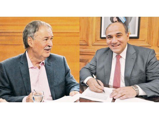 Contraste. Schiaretti y Manzur, dos peronistas que no darán retiros anticipados. Pero el plan sí seduce a otros distritos, incluso del PJ. Ver Galería.