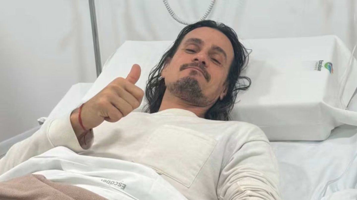 Christian Sancho was hospitalized and generated concern for his health: “The body warns”