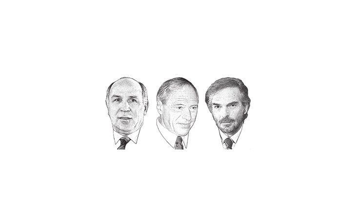 Ricardo Lorenzetti, Eugenio Zaffaroni , Gustavo Hornos