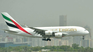 Curious Emirates flight. Curious Emirates flight.