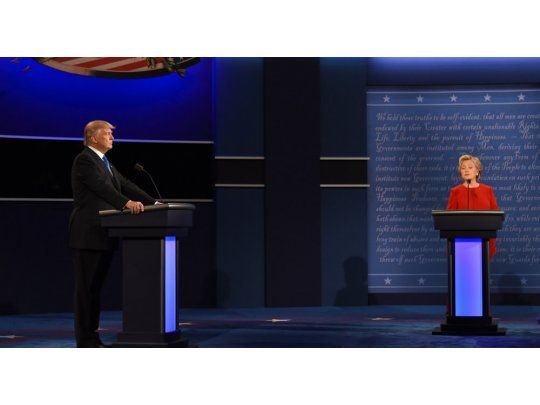 Siga en vivo el primer debate entre Trump y Hillary