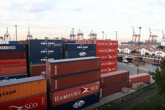 Containers Comercio exterior Comercio Exterior Superavit Fiscal.jpg