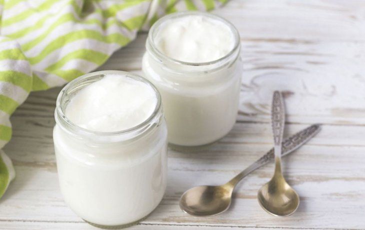 Yogur casero, una de las recetas m&aacute;s buscadas en la cuarentena.&nbsp;