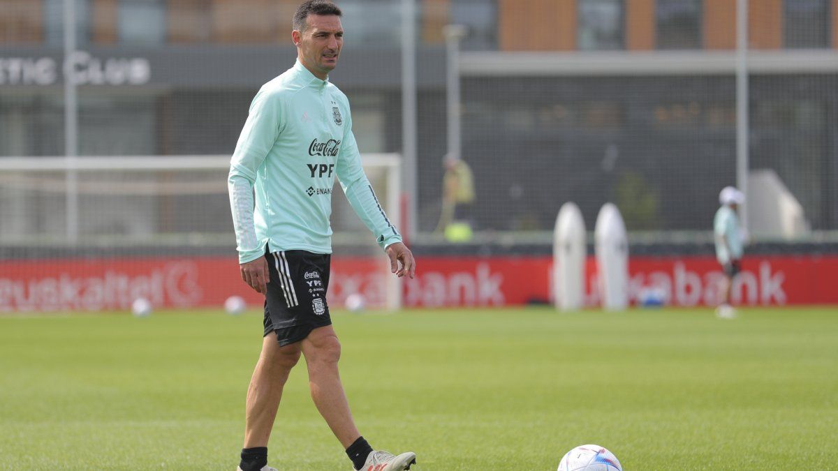 Scaloni warned that against Honduras he will try variants