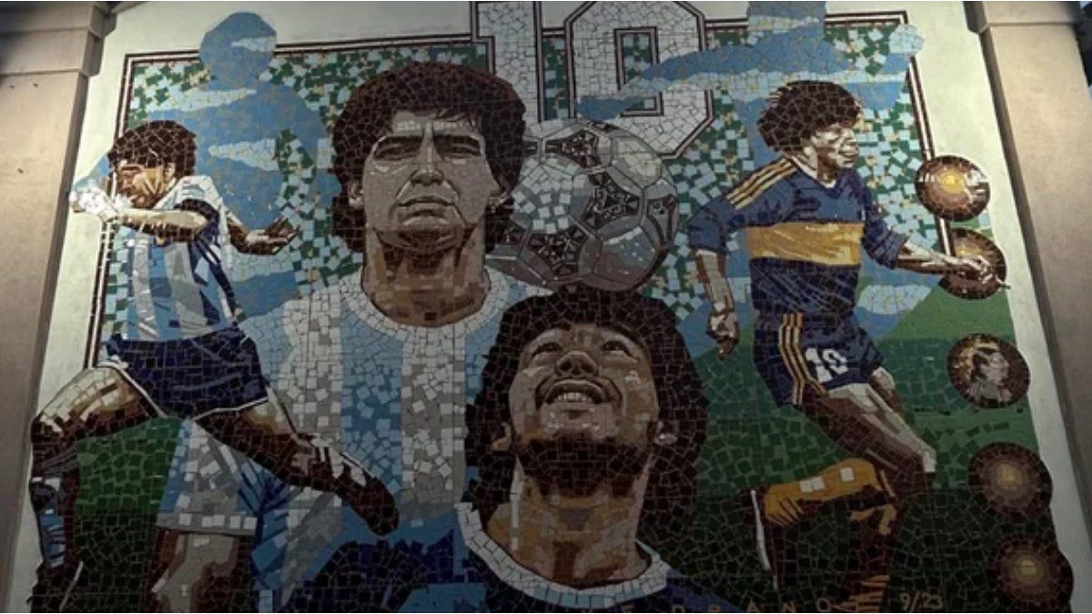 The largest mural in the world in honor of Diego Maradona will be inaugurated in Entre Ríos