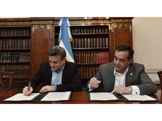 Leandro Cahn y Alejandro Finocchiaro.