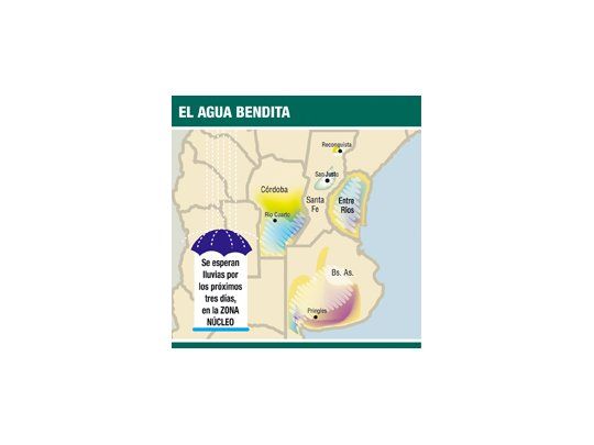 Lluvias ayudan a la soja (pero hacen caer precios)