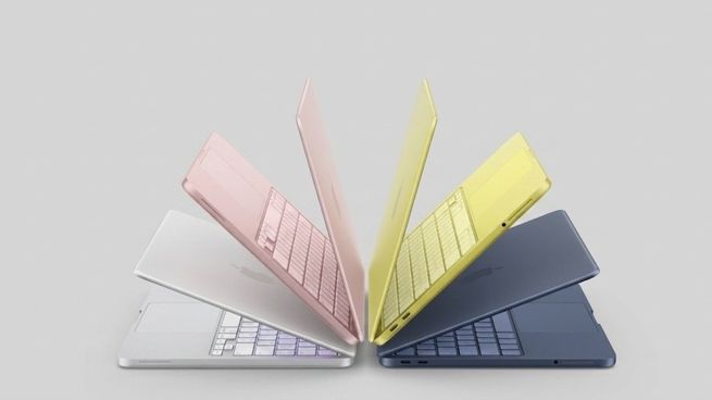 La MacBook Neo viene en 4 colores distintos.