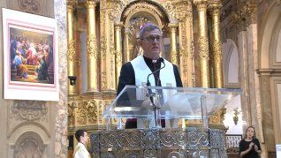 El arzobispo porteño Jorge García Cuerva durante el Tedeum del 25 de mayo en la Catedral metropolitana. El arzobispo porteño Jorge García Cuerva durante el Tedeum del 25 de mayo en la Catedral metropolitana.