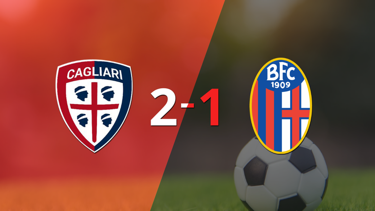 Bologna cayó 2-1 en su visita a Cagliari