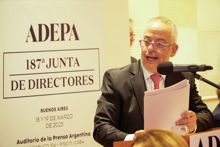 Martín Etchevers, presidente de ADEPA Martín Etchevers, presidente de ADEPA