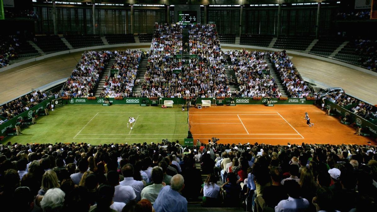 Unique in tennis history: the day Roger Federer and Rafael Nadal were measured on different surfaces