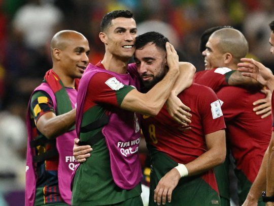 Tres. Portugal se sumó a Brasil y Francia como clasificados a los octavos de final del Mundial de Qatar 2022.