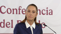 Claudia Sheinbaum en la Mañanera del Pueblo.