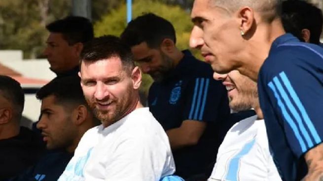 Messi, presente en el amistoso del Sub-23 de Mascherano.&nbsp;