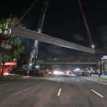 Avanzan las obras en la autopista Illia. Avanzan las obras en la autopista Illia.