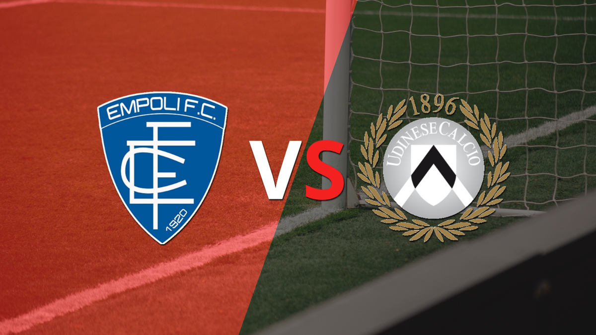 The match between Empoli and Udinese begins at the Stadio Carlo Castellani stadium